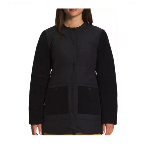 The North Face Women's Harway Collarless Black Midi Jacket w/Pockets Size: XXL - Picture 2 of 8